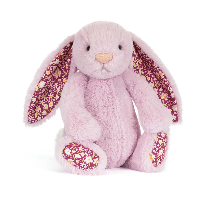 Thistlepop le Lapin mauve Liberty fleurs de chardon Luxe