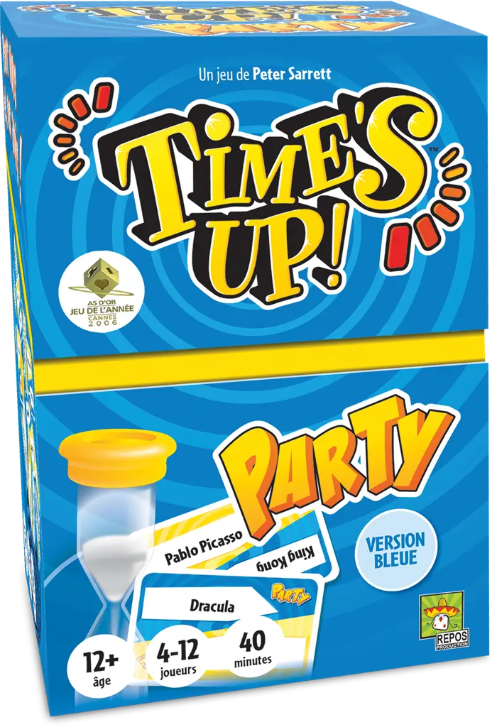 Time's Up! Party Bleu - Jeu de société d'ambiance