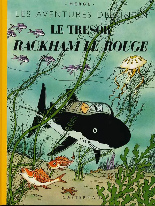 Tintin facsimilé couleur - Le trésor de Rackham le rouge