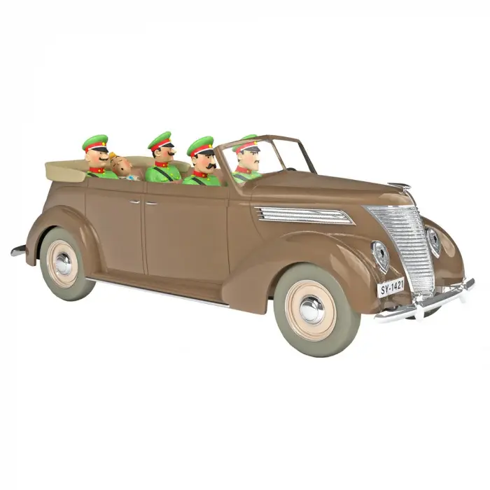 Tintin Ford V8 décapotable 1/24 - Le Sceptre d'Ottokar