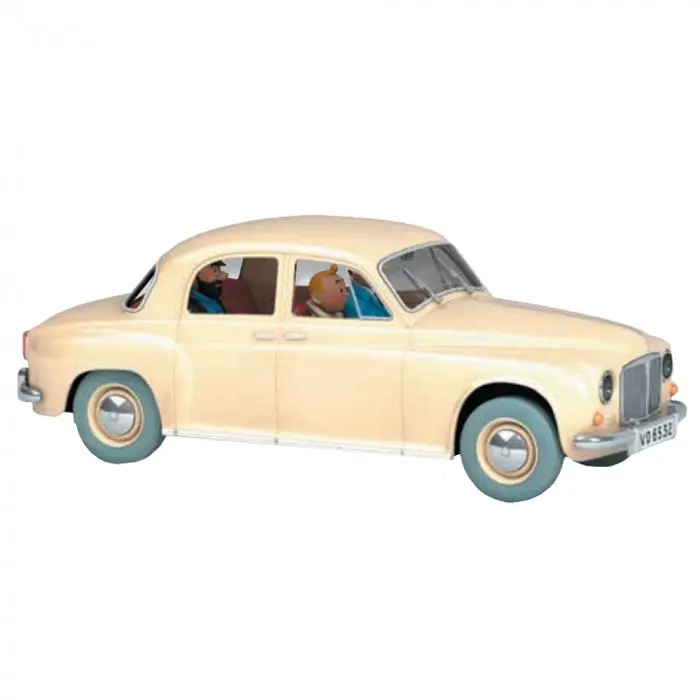 Tintin voiture miniature 1/24 Rover - livret inclus