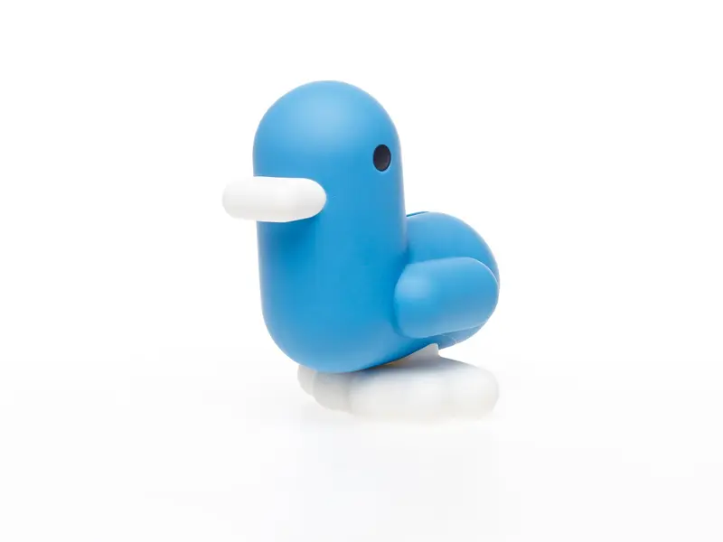 Tirelire Canard Cyan CMYK