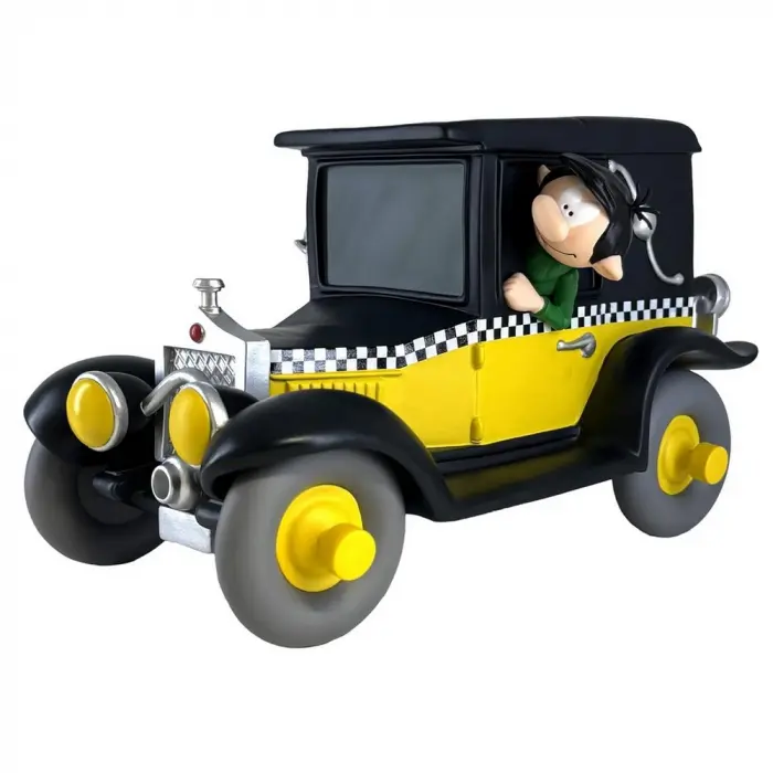 Tirelire Gaston Lagaffe Taxi Fiat 509