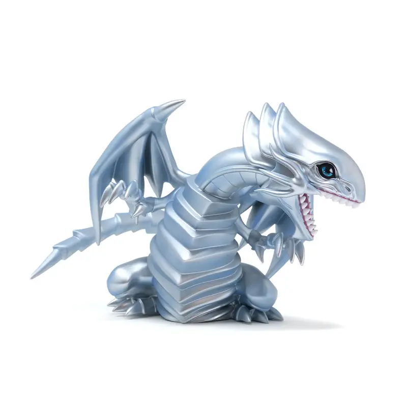 Tirelire Le Dragon Blanc aux Yeux Bleus