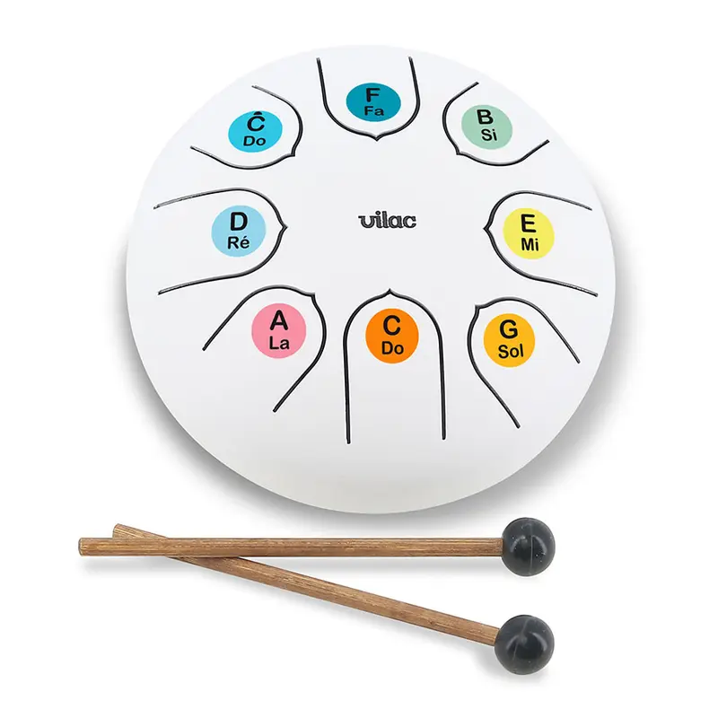 Tongue Drum enfant Do majeur 15 cm - Tambour à langues