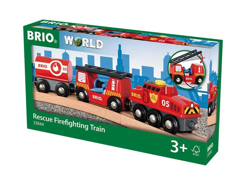 Train pompier