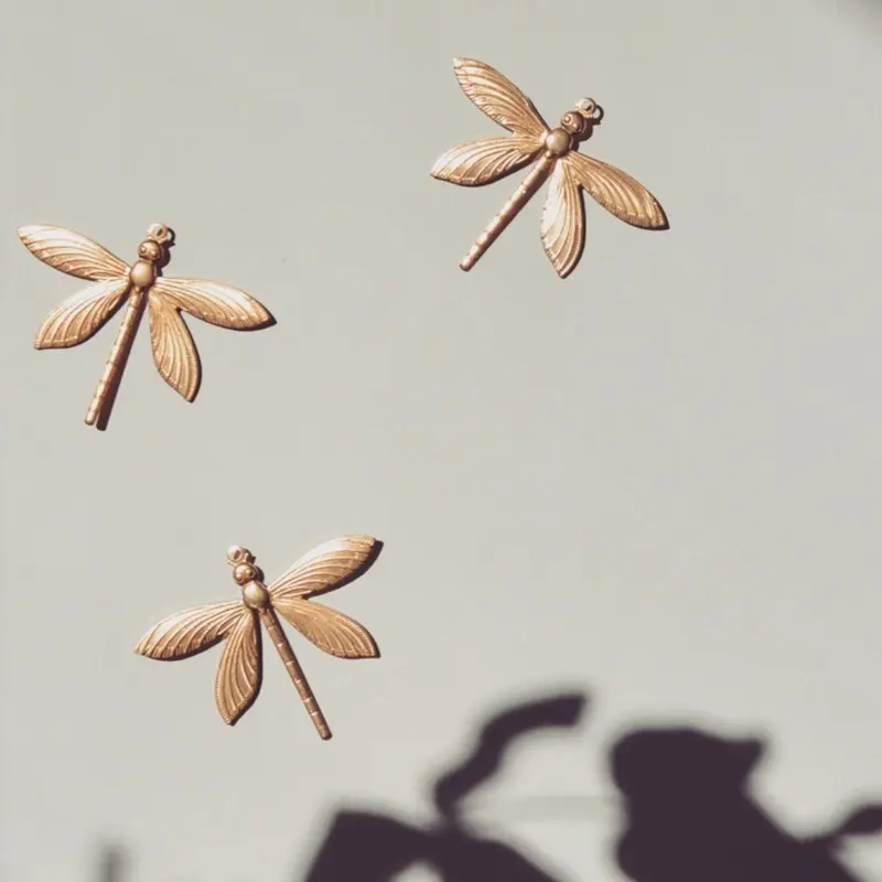 Trio de Libellules - Gentil Coquelicot