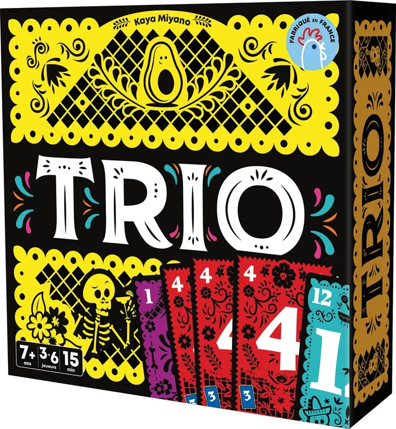 Trio - jeu de cartes de déduction et mémoire