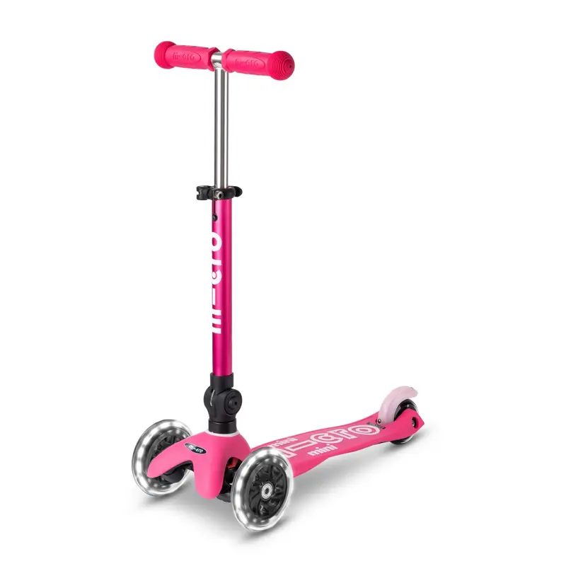Trottinette Mini Micro LED Rose
