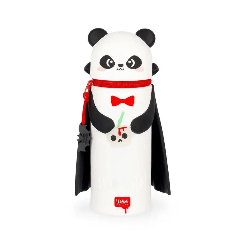Trousse 2 en 1 silicone - Panda