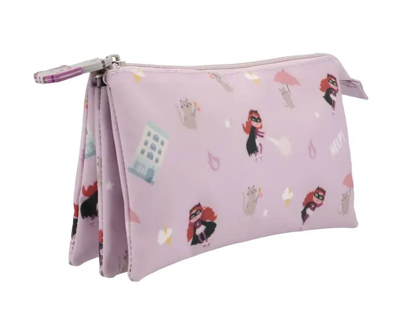 Trousse à 3 Compartiments Fille Fantastique