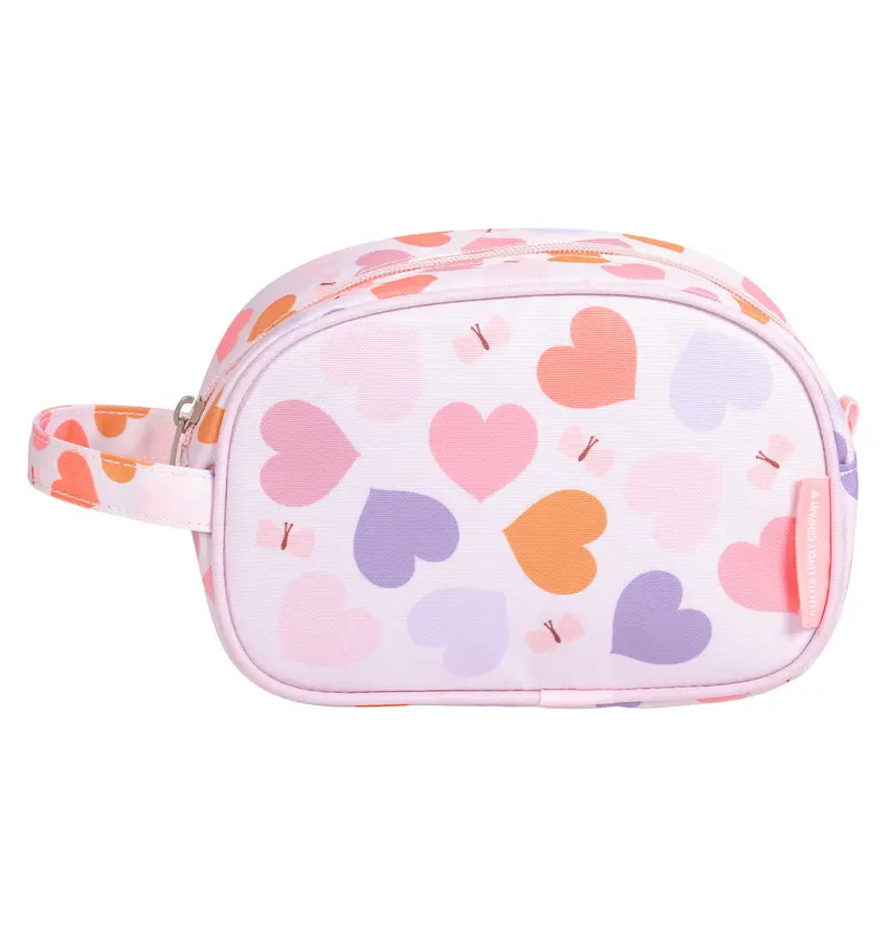 Trousse de toilette enfant - Cœurs