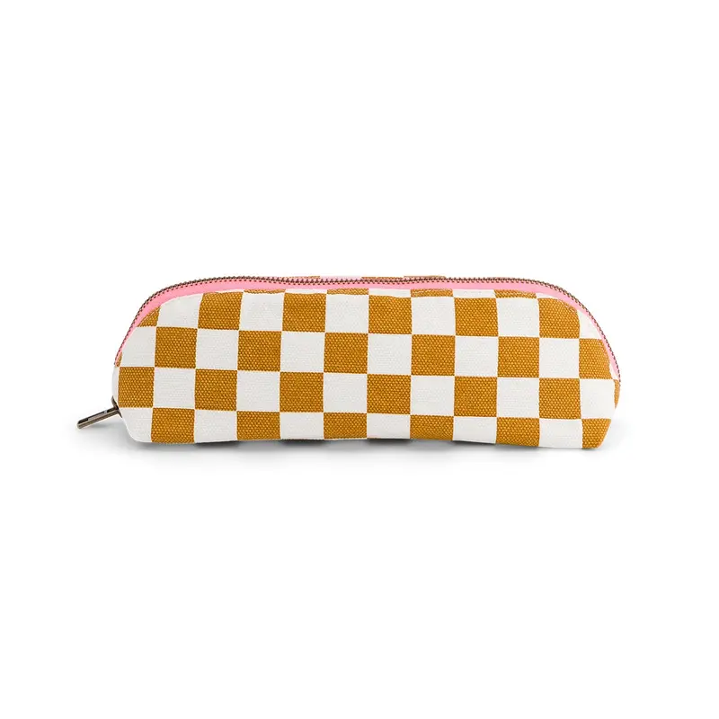 Trousse Gaston Damier Caramel - Rose In April
