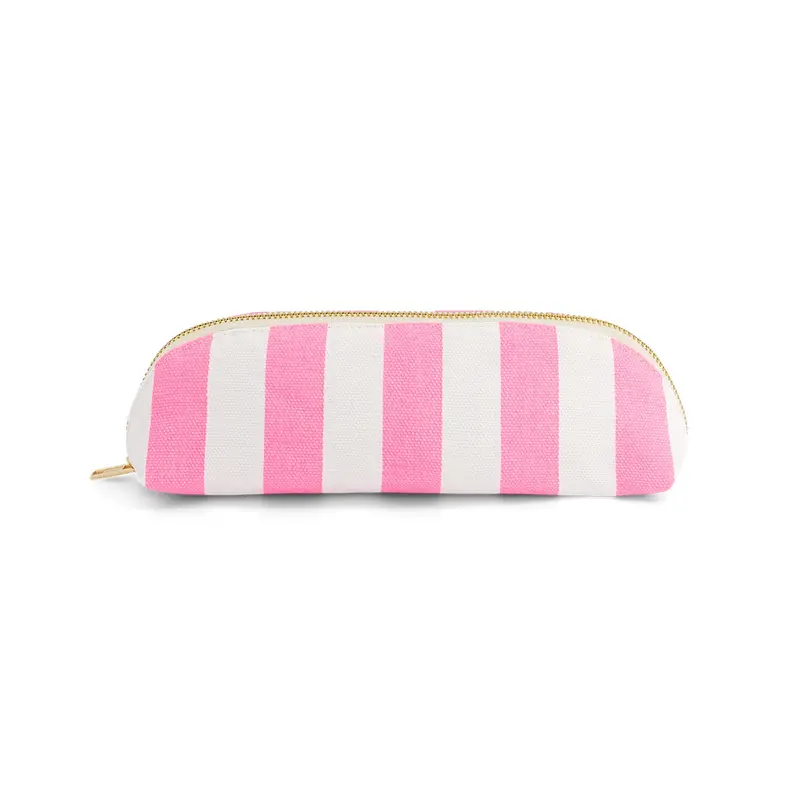 Trousse Gaston Rayé Néon Pink - Rose In April