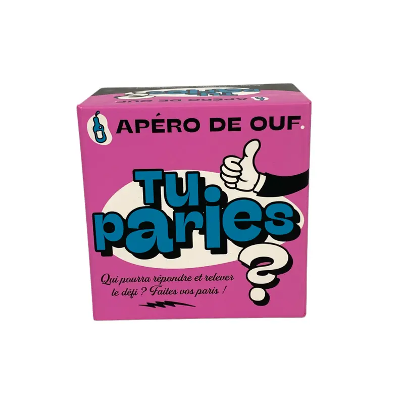 Tu paries ?