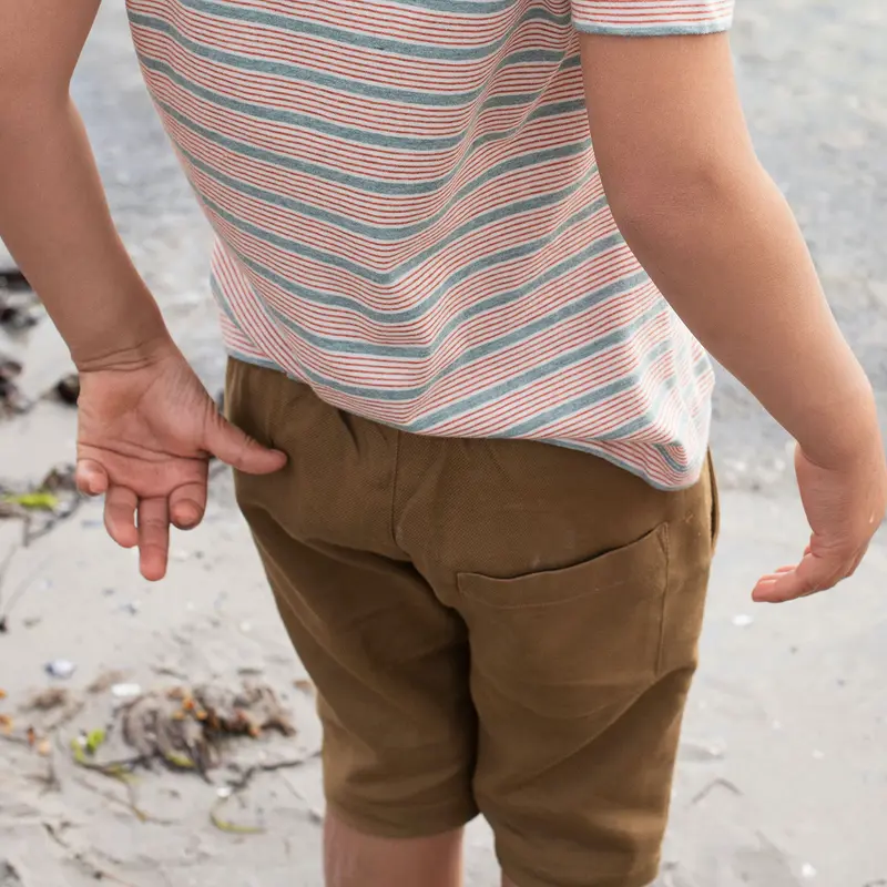 Twill Pocket Shorts - Seagrass - 3-11y