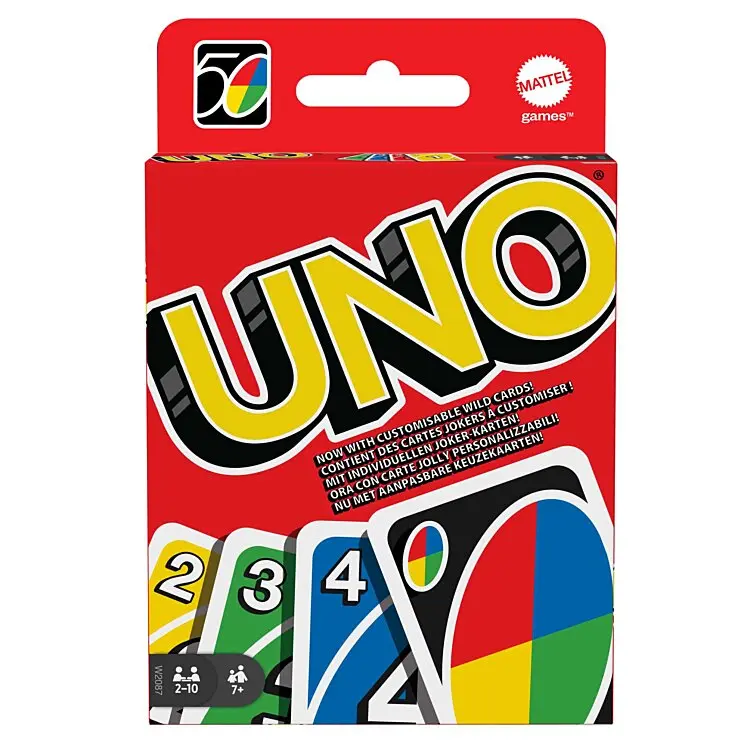 UNO Standard - Jeu de cartes 2 à 10 joueurs