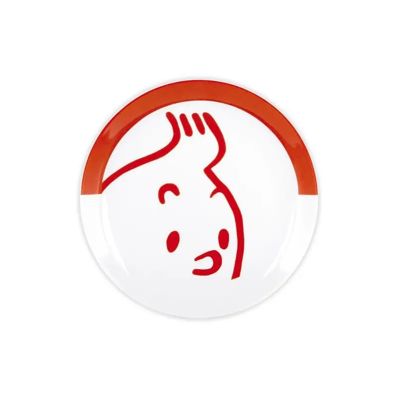 Vaisselle Tintin - Assiette Plate Tintin