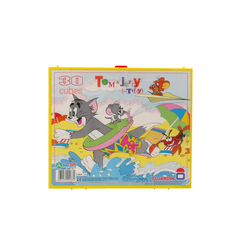 Valisette puzzles cubes - Tom & Jerry - 30 Pièces - Édition 1991