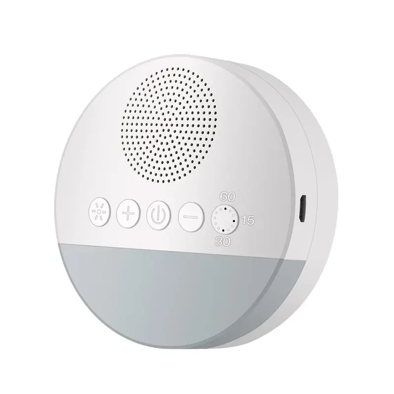 Veilleuse Bruit Blanc Bébé Rechargeable – 20 Sons et Minuterie