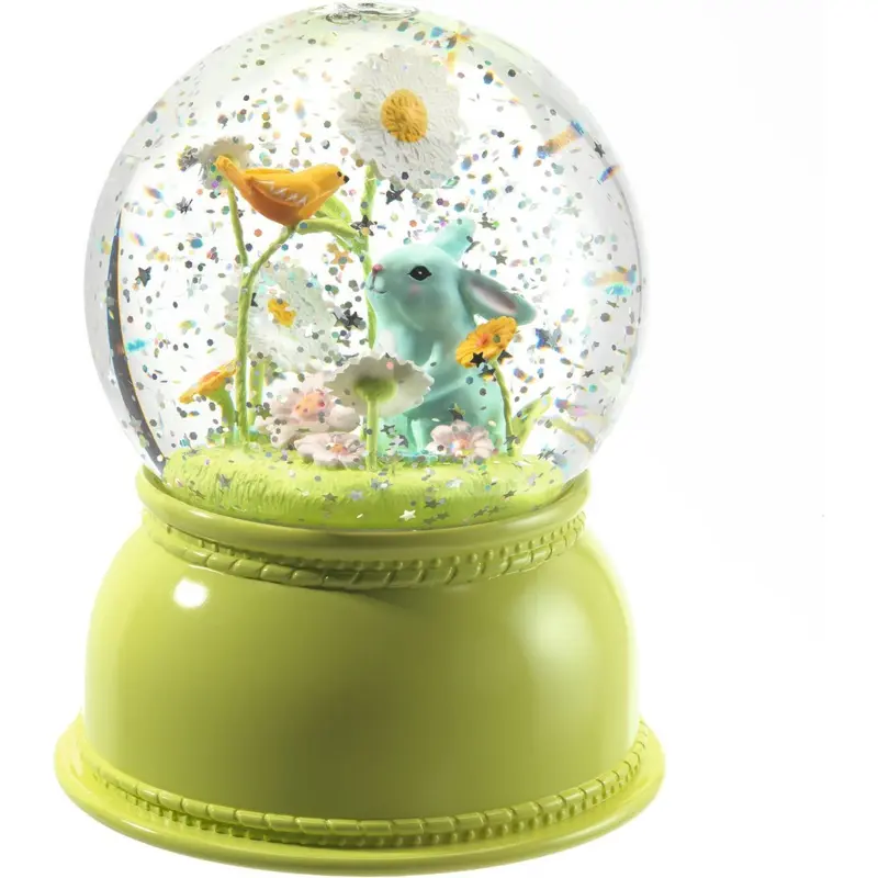 Veilleuse enfant boule à neige Lapin