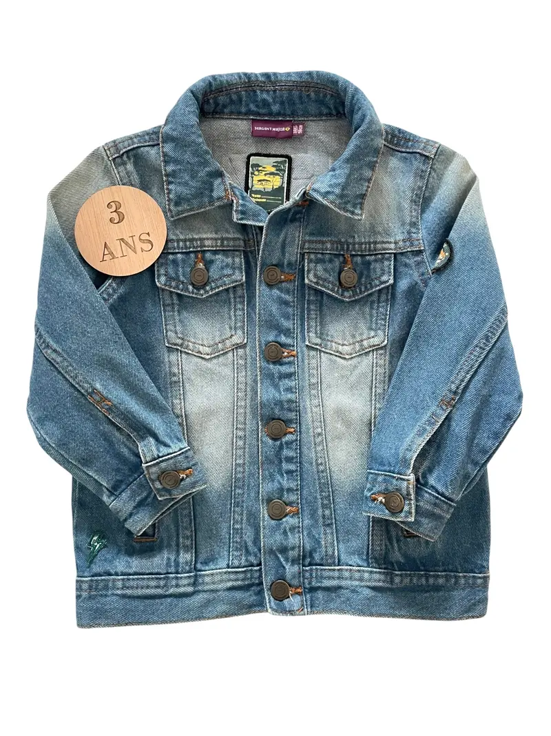 Veste en jean, Sergent Major