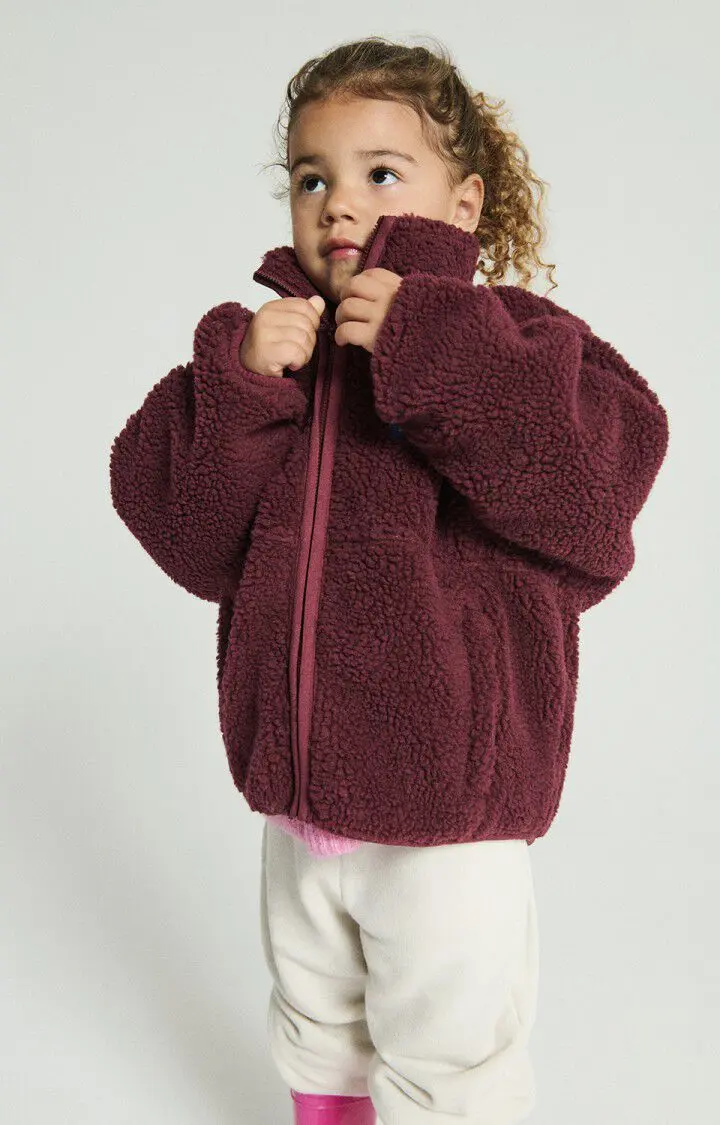 Veste Hoktown ML Bordeaux Chiné - American Vintage Kids