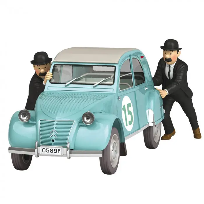 Voiture 1/24 La 2CV du Rallye