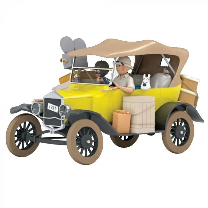 Voiture 1/24 La Ford T Jaune