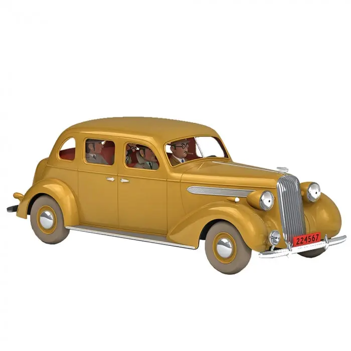 Voiture 1/24e La conduite interieure beige