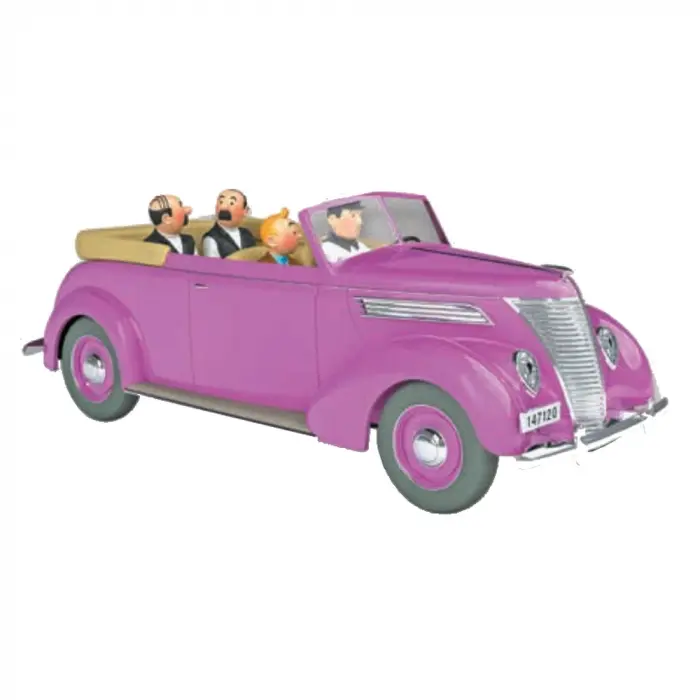Voiture 1/24e Le cabriolet des Dupondt