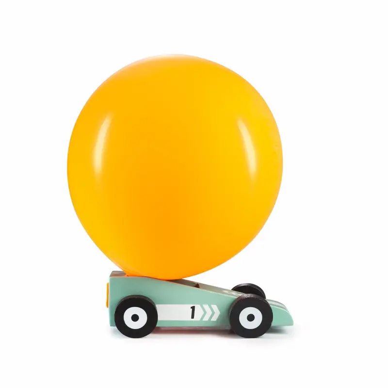 Voiture à ballon Racer Minstar - 11,5 cm