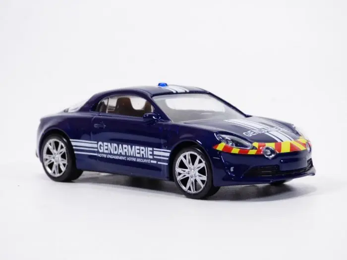 Voiture Alpine A110 2017 Gendarmerie 1/43