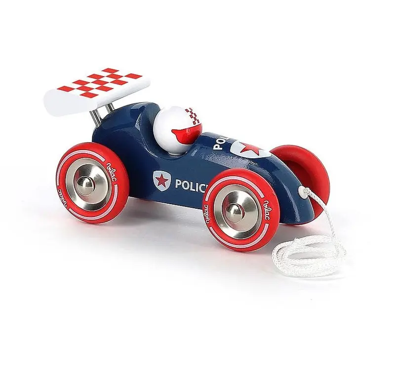 Voiture de course à tirer Police