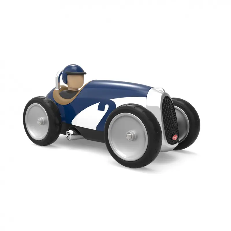 Voiture de Course Bleue