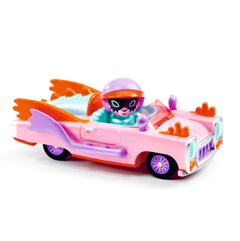 Voiture de course en métal Pink Lady - Crazy Motors