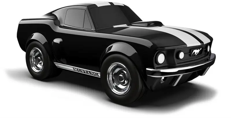 Voiture Ford Mustang Noire - Baghera