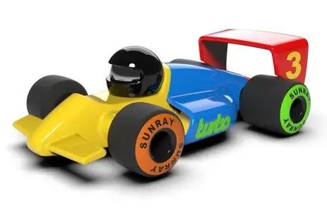 Voiture jouet Verve Turbo Miami 15 cm (3+)