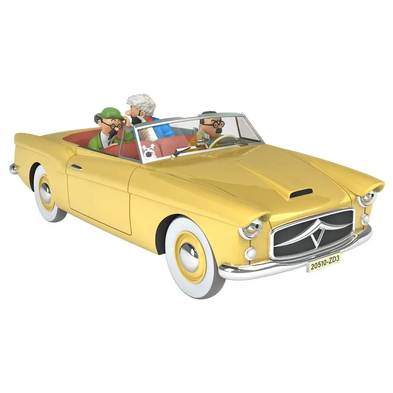 Voiture Tintin 1/24 - Cabriolet bordure