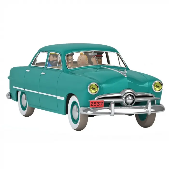 Voiture Tintin 1/24 La Custom de Sbrodj - Objectif Lune
