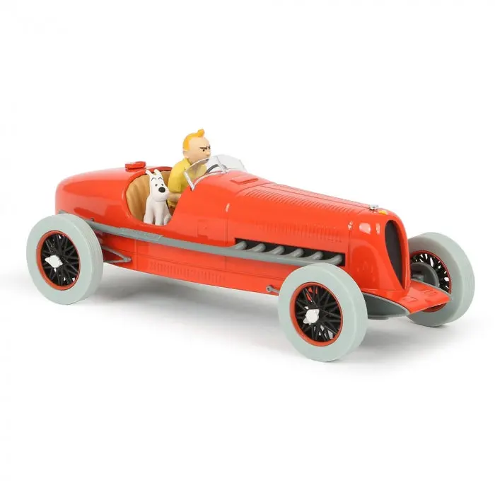 Voiture Tintin Bolide rouge 1/24e