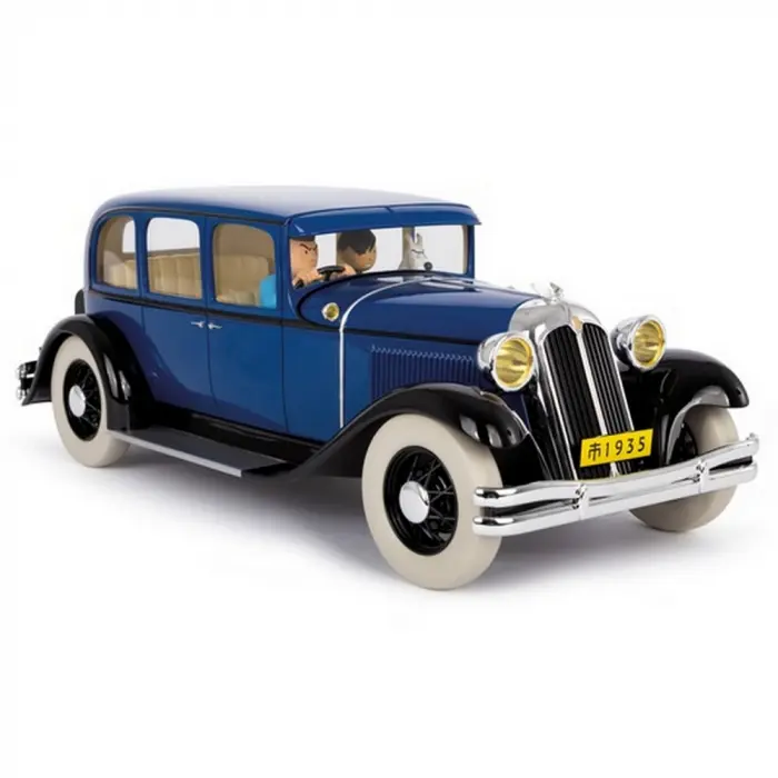 Voiture Tintin Chrysler de Nanking 1/12e - édition limitée