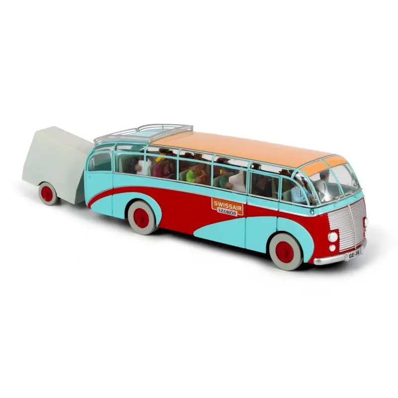Voiture Tintin - L’Autobus de la Swissair "L'affaire Tournesol"