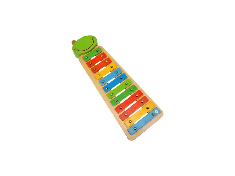 Xylophone grenouille en bois
